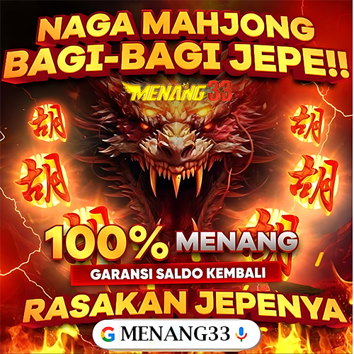 Slot online terpercaya MENANG33 yang aman